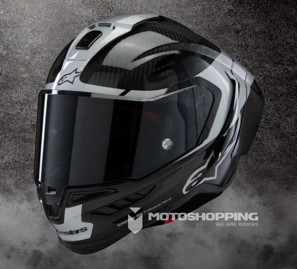Alpinestars Supertech R10 le nouveau casque moto catégorie super léger | %